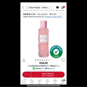 Glow Recipe Watermelon Glow Pink Toner